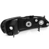 ROADFAR For Honda Accord 1998-2002 Replacement Chrome Housing Clear Reflector