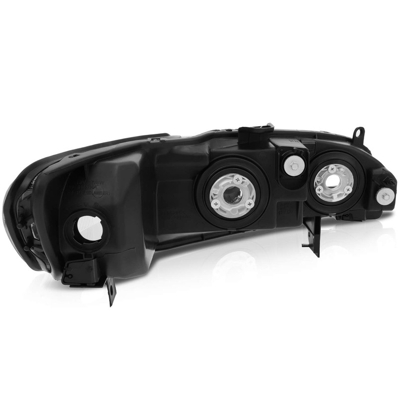 ROADFAR For Honda Accord 1998-2002 Replacement Chrome Housing Clear Reflector