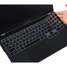 Keyboard Cover for Lenovo Legion Pro 5 5i 7 7i (Gen 8/9) 16" / Legion Pro 9i Gen 9 16/Legion 9 16IRX9/Legion Slim 7 7i(Gen9/Gen 8/7/6) 15.6, Legion 5 5i 5p 5pi 7i 15.6 17.3 / LOQ 15.6" 16"-Black