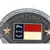 Unbranded North Carolina NC State Flag Metal Belt Buckle CSA