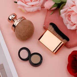 2uds Brocha Autobronceadora Extragrande, Aplicador de Autobronceador Brochas de Maquillaje para Base Brocha Ovalada para Maquillaje Corporal para Rubo