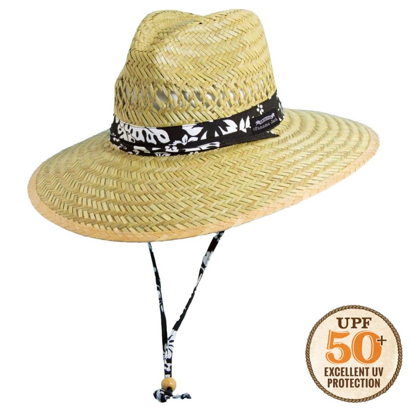 Panama Jack Safari Excursion Hat (Tropical Black, Large)