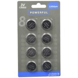 Powerful – Knopfzelle 3 V CR2032 8p. blister-8