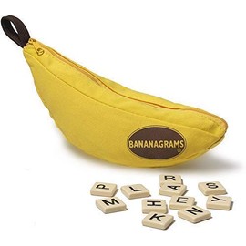 Bananagram Word Game With Score Sheets Sticky Notes Pad