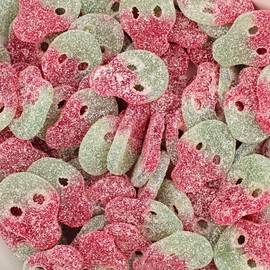 Watermelon Skulls 225g Sweet Pouch