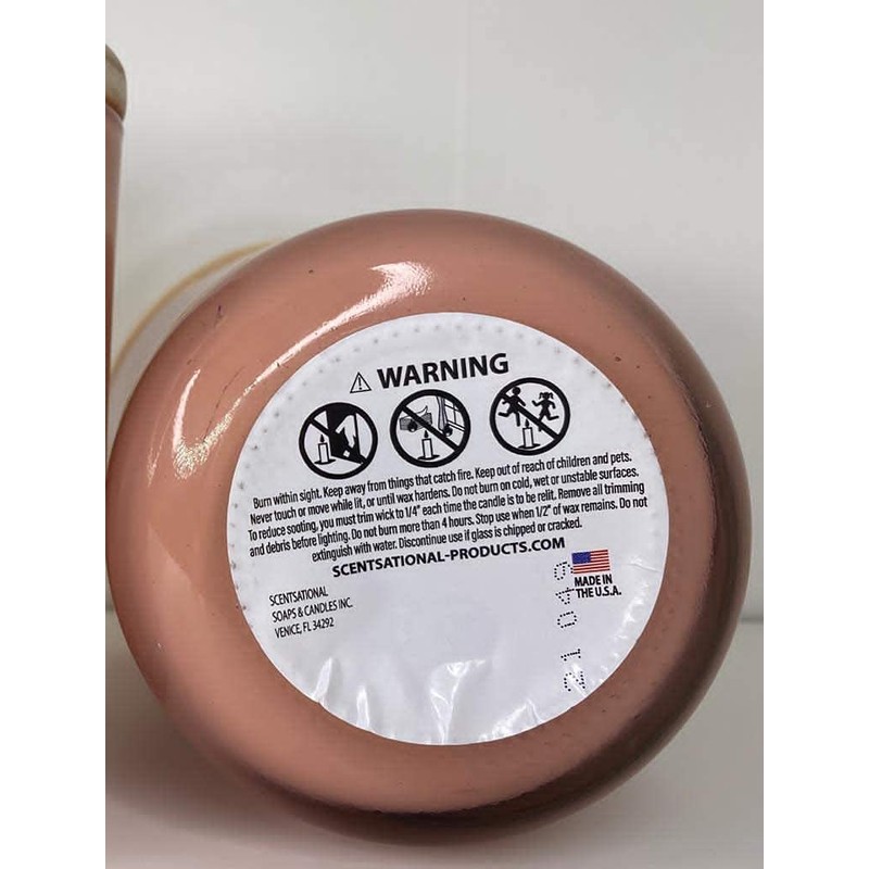 Scentsational Guava Natural Soy Blend Candle 110z | Hand Poured