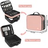 MATEIN Cord Organizer Case with Adjustable Divider, DJ Cable File