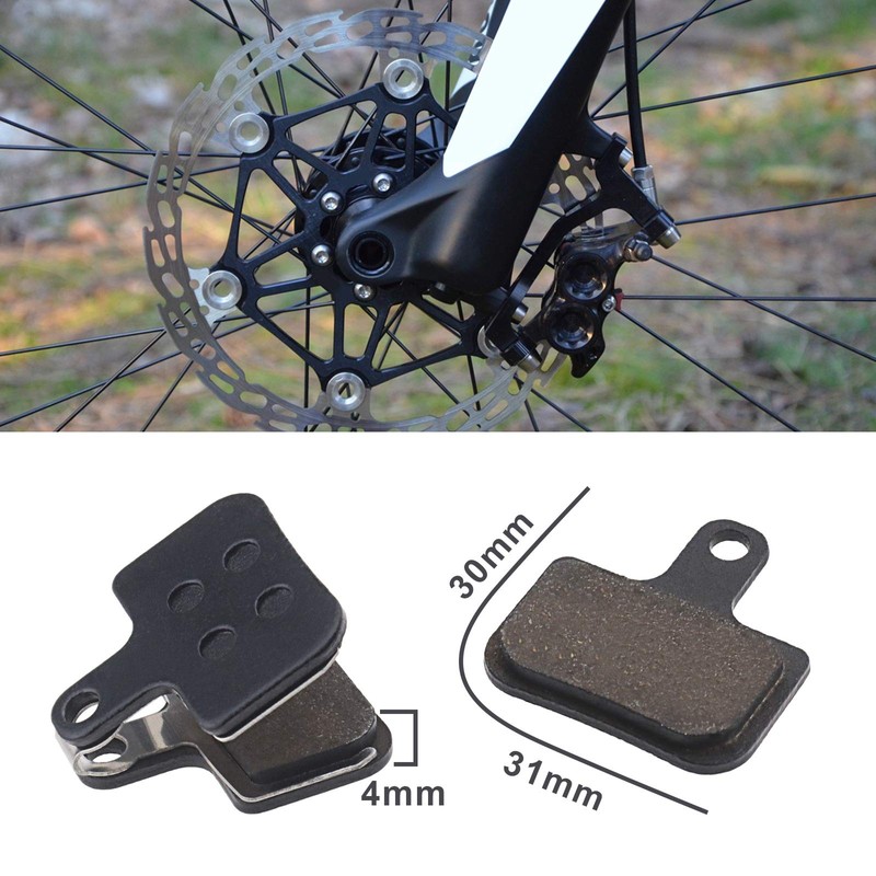 Be In Your Mind 2 Pairs Resin Semi Metallic Bicycle