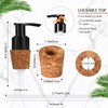Tioncy 10 Pcs Soap Dispenser Pump with Cork Stopper Easy