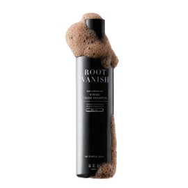 Kazumi KIWABI ROOT VANISH Color Shampoo, Dark Brown, Single Item, Gray Hair Shampoo