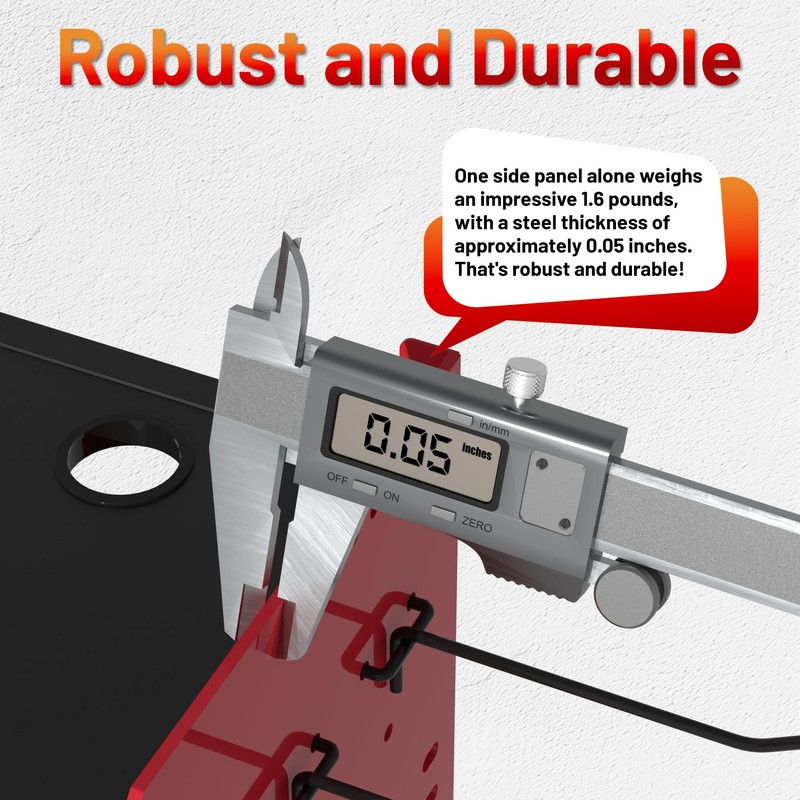 CFMASTER Power Tool Organizer Wall Mount with Charging Station -