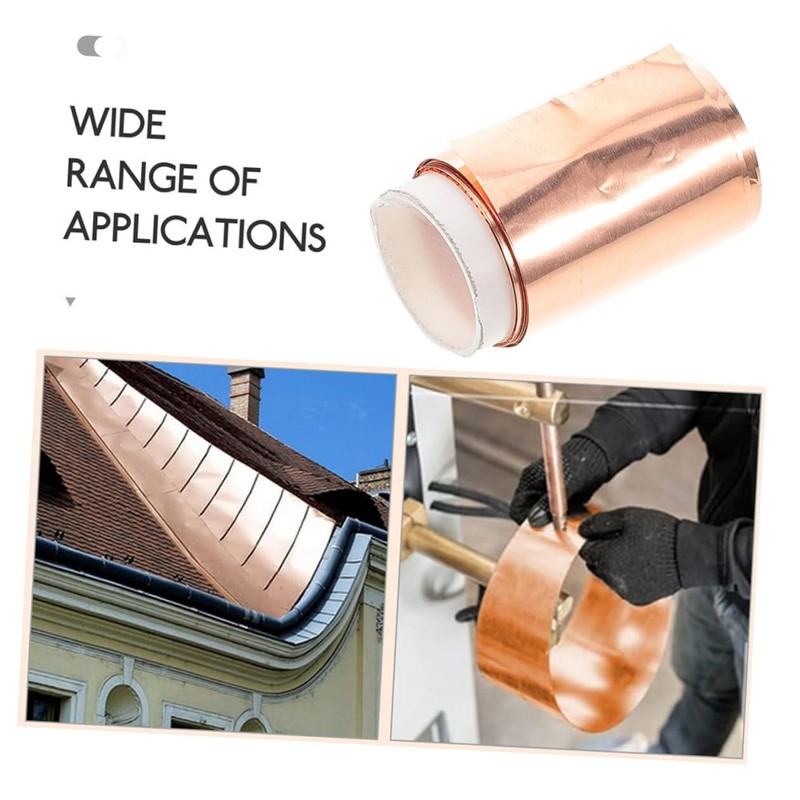 NOLITOY Thick Pure Copper Strip for DIY Projects Wide Long