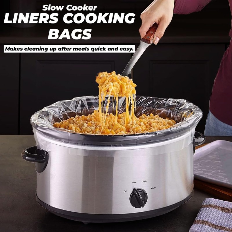 Zopper 2 x 5 Slow Cooker Liners Cooking Bags For