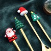 Christmas Spoons Forks Stainless Steel Cute Stylish Christmas Tableware Set