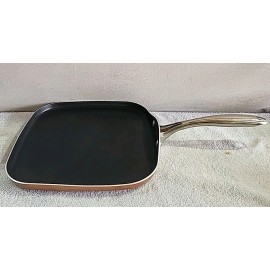 Gotham Steel Copper Cast Series 10.5-Inches Aluminum Griddle