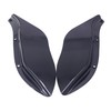 Black Fairing Air Deflectors Side Wing Windshield Side Cover for