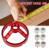 Beenle-Icey Drill Guide Jig Kit for Vertical Hole Drilling, 5/6/7/8/9/10mm