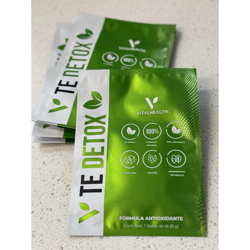 Vitalhealth V TE DETOX Vegan 100% Organic Sugar Free Cleanse
