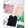 Sunblock Fingerless Gloves Non-slip UV Protection Driving Gloves Summer Outdoor