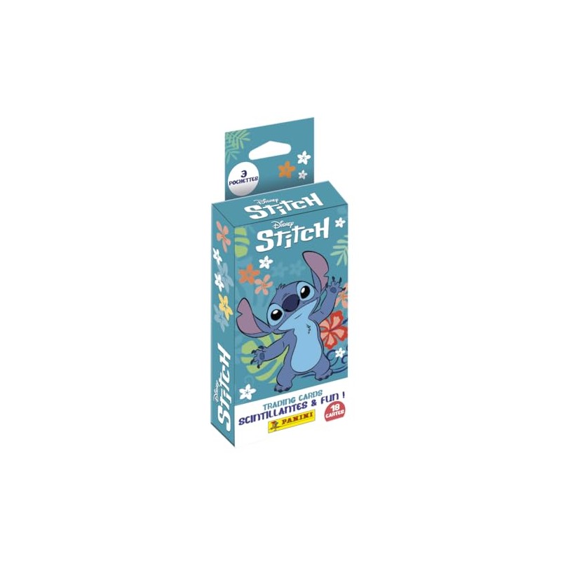 Panini 005153KBF3 Stitch Trading Cards Blister with 3 Sleeves