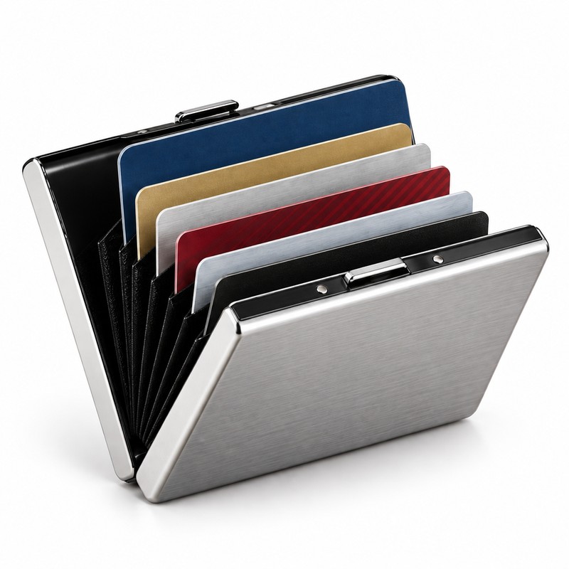 RFID Blocking Card Holder for Everyday Carry – Slim Alloy