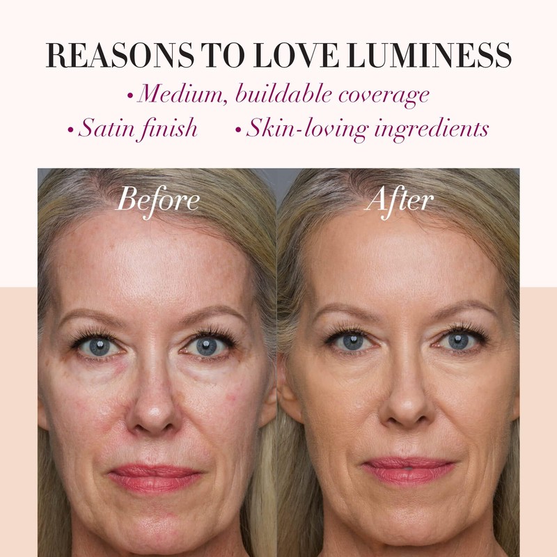 LUMINESS Silk Airbrush Spray Foundation - Full Coverage Foundation -