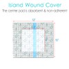Waterproof PD Dialysis Catheter Shower Cover 10x12 with No Glue