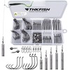 THKFISH Fishing Weights Fishing Sinker Drop Shot Weights Fishing Weights Kit
