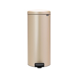 Brabantia Pedal Bin, Metallic Gold, 30 Litre