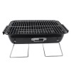 Master Cook Portable Charcoal Grill Tabletop Steel Wire Legs High