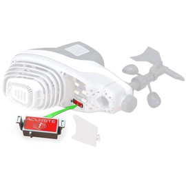 AcuRite Lightning Detector Atlas Weather Station, Red