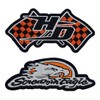 Patch Force USA Racing Flag Screamin Eagle Patch 2pc Bundle
