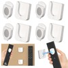 DabbOo Pack of 4 Magnetic Wall Mount Remote Control Magnetic