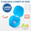 Daelesr Denture Box, Denture Storage Box, Denture Box, Dentures Case,