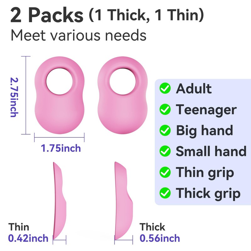 2 Pack Baseball Thumb Guard for Pro Batters, Hitter Swing