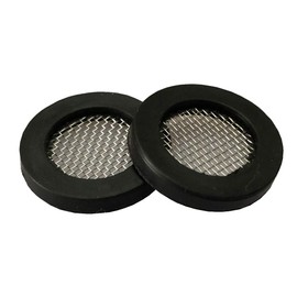 Shower Head Washers，Shower head Gasket，(6 Pack) Stainless steel wire mesh - Fits hand held hoses and some shower heads (S)