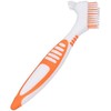 Chargenyang 3 Pack Denture Cleaning Brush Set Hard Denture Toothbrush