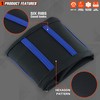 fewfuss Universial Dirt Bike Seat Cover - Soft Ribbed Rubber