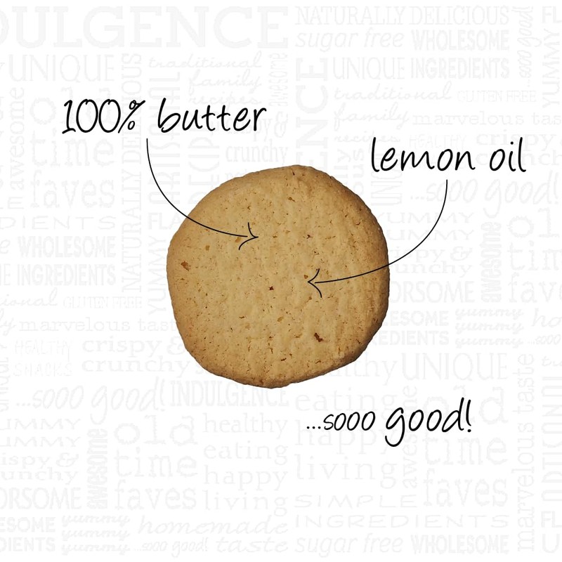 Aunt Gussie's - Spelt Sugar Free Lemon Cookies - 4