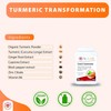 Turmeric Transformation | 90 Capsules. Ayurvedic Gold, Joint Support &