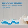 HOMESHOPA Household Scrubbing Brush, 2 Pack Multi purpose Plastic Heavy