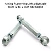 H2 H2R H2SX ZH2 Adjustable Raising Lowering Links Kit +2
