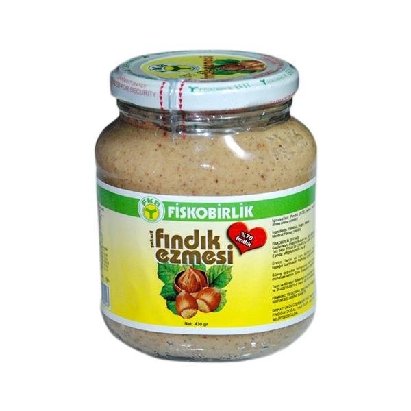 Turkish Hazelnuts Paste with Sugar - 320 Grs by Fiskobirlik