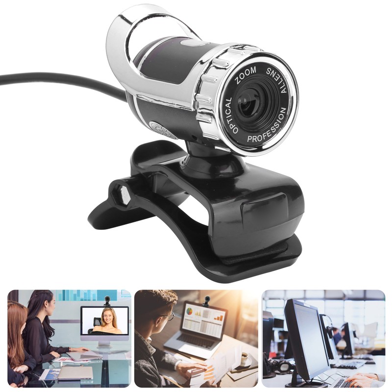 HXSJ LG68 Webcam BuiltIn SoundAbsorbing Microphone USB Camera for Teaching