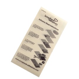 3L Scrapbook Adhesives Adhesive Sheets, 4-Inch x 6-Inch, 10-Pack