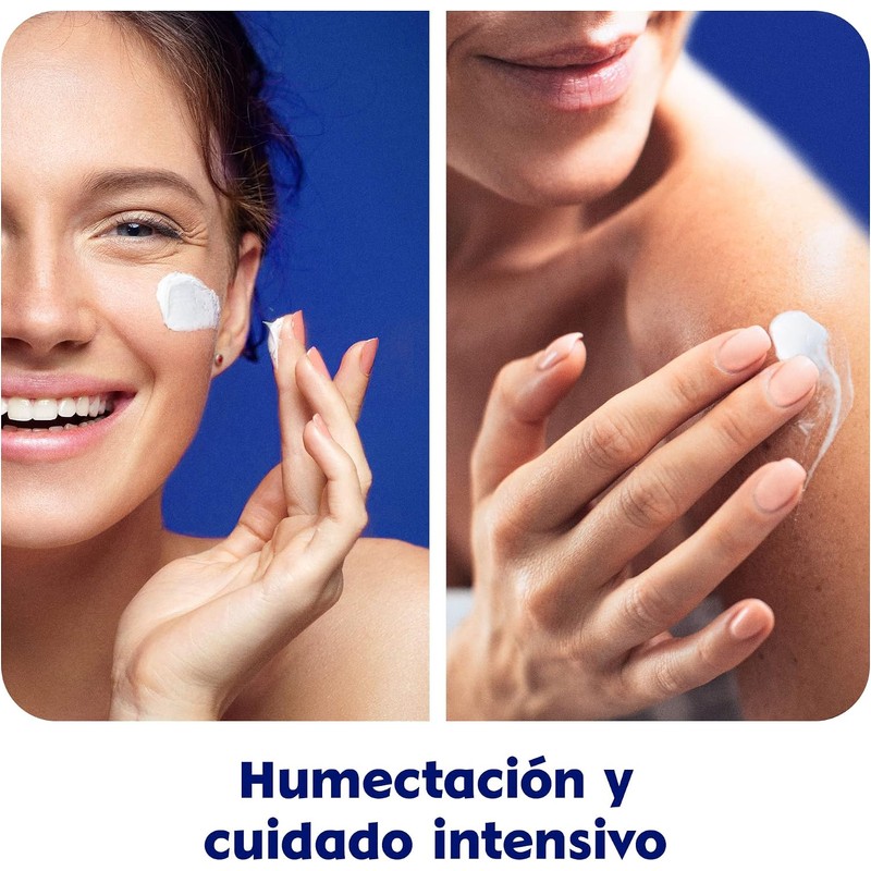 NIVEA Creme (100ml), crema humectante de larga duración para el