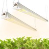 FREELICHT 2 Pack 4FT LED Grow Light, 40W (250W Equivalent),