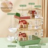 17 in 1 Clear Acrylic Hamster Cage with All Accessories,13.5''L*