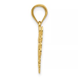 GlittersandGold 14k Butterfly Pendant Bracelet Necklace