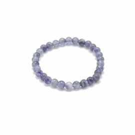 Bountiful Harvest Gemstone Manifestation Bracelet - Genuine Crystal Healing Bracelet for Intention Setting - Prosperity, Love, Peace & More (12 Variants) (Calmness & Protection, 2)
